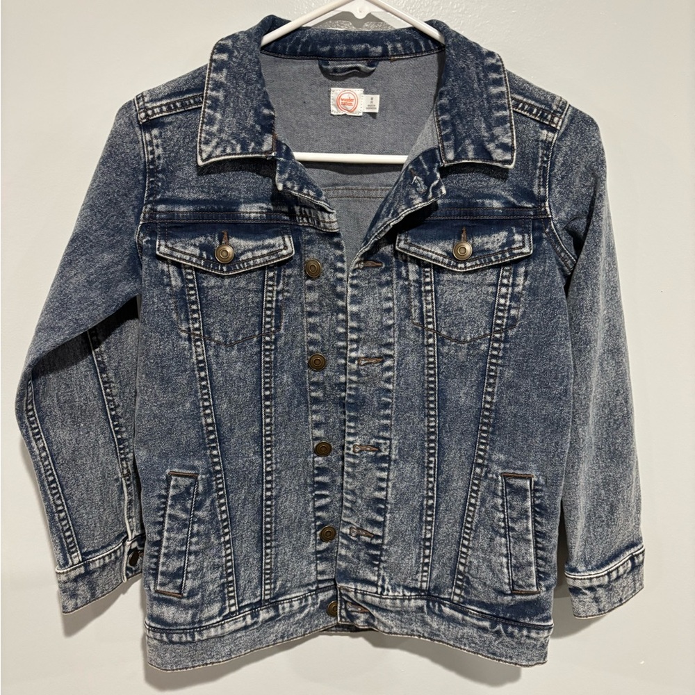 Boys Wonder Nation Denim jacket. Size 8 (M)